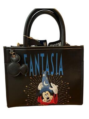 Primark x Disney Fantasia Sorcerer Mickey Mouse Tote Crossbody Bag Purse NWT